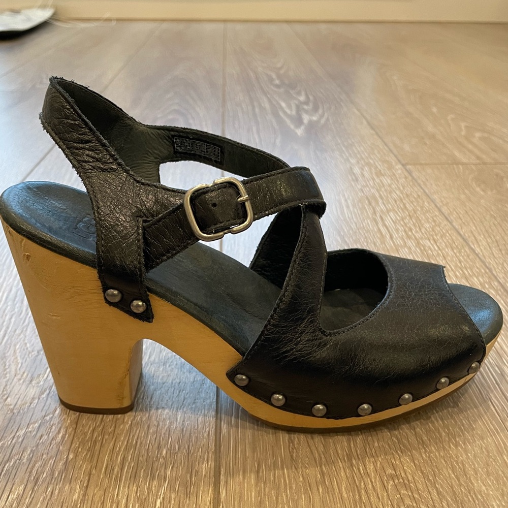 Ugg strappy studded heels